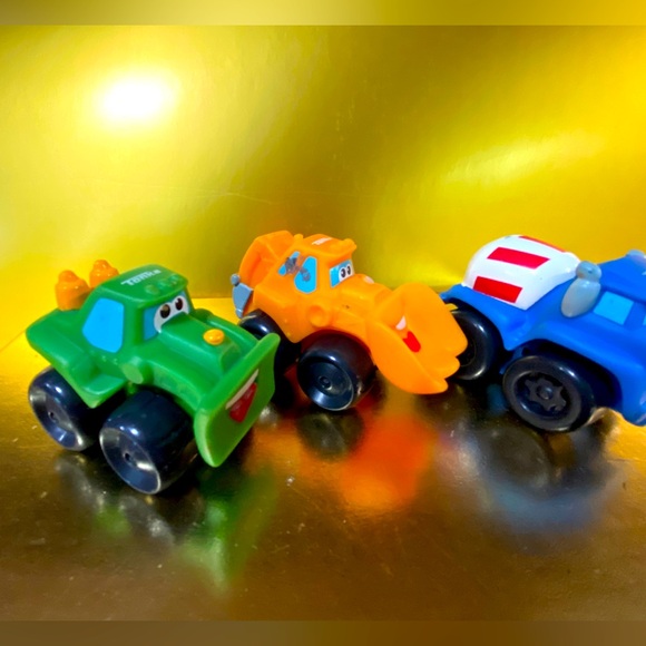 TONKA LIL CHUCK & FRIENDS VTG 2008 WHEEL PALS VEHICLES BUNDLE OF 4 - Picture 9 of 10